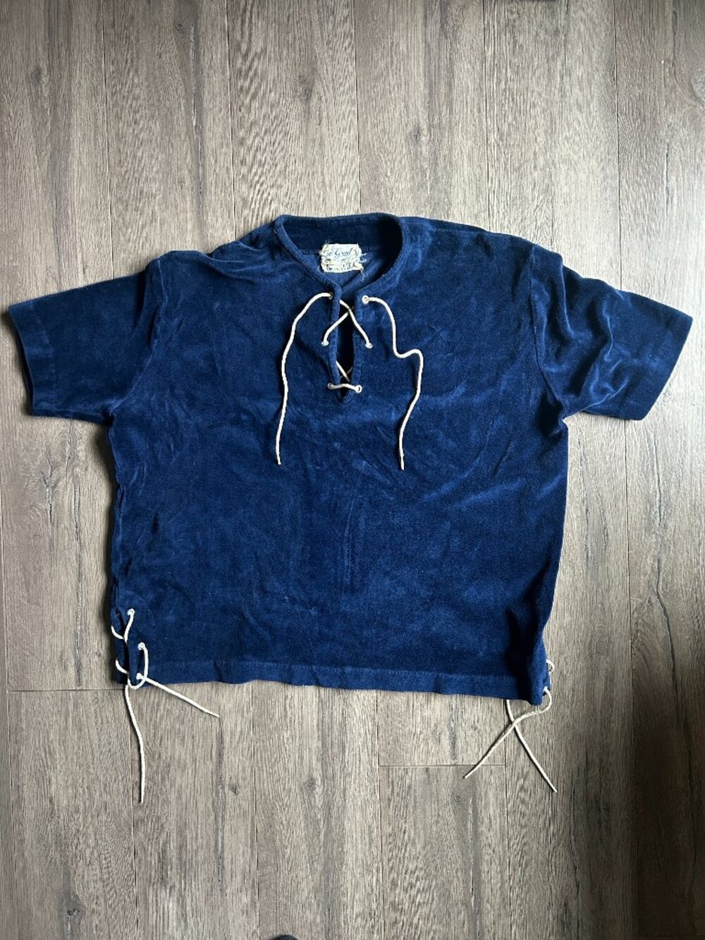 Vintage 1970's Velour Shirt